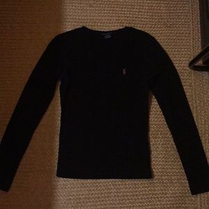 Black Ralph Lauren Long Sleeve Shirt